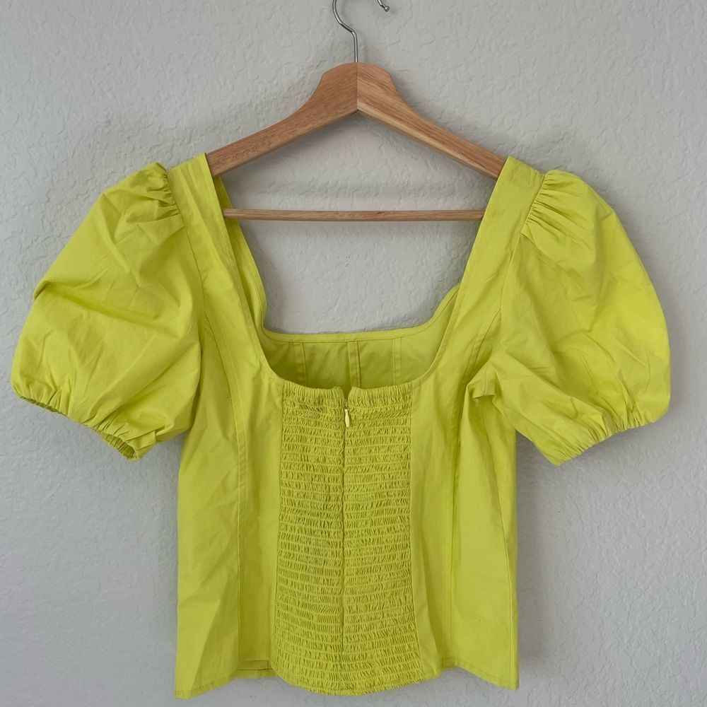 NWT J crew lemon sorbet corset top women size 2 - Picture 6 of 7